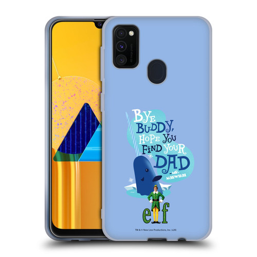Elf Movie Graphics 1 Narwhal Soft Gel Case for Samsung Galaxy M30s (2019)/M21 (2020)