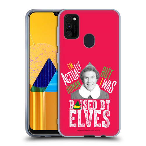 Elf Movie Graphics 1 Raised By Elves Soft Gel Case for Samsung Galaxy M30s (2019)/M21 (2020)