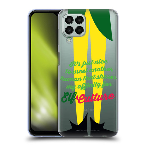 Elf Movie Graphics 1 Legs Soft Gel Case for Samsung Galaxy M33 (2022)