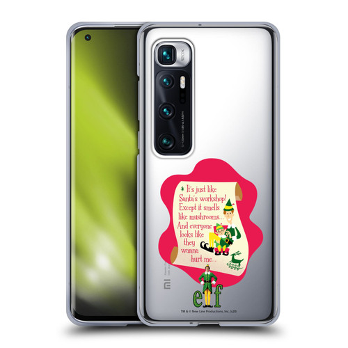 Elf Movie Graphics 1 Quote Soft Gel Case for Xiaomi Mi 10 Ultra 5G