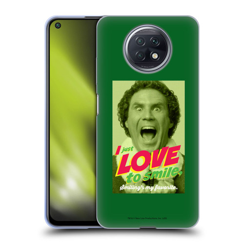 Elf Movie Graphics 1 I Love To Smile Soft Gel Case for Xiaomi Redmi Note 9T 5G