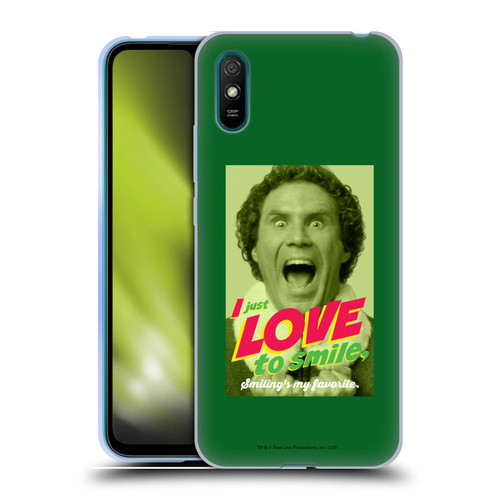 Elf Movie Graphics 1 I Love To Smile Soft Gel Case for Xiaomi Redmi 9A / Redmi 9AT