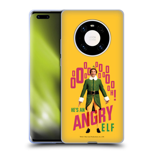 Elf Movie Graphics 2 Angry Elf Soft Gel Case for Huawei Mate 40 Pro 5G