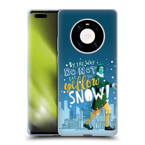 Elf Movie Graphics 2 Yellow Snow Soft Gel Case for Huawei Mate 40 Pro 5G