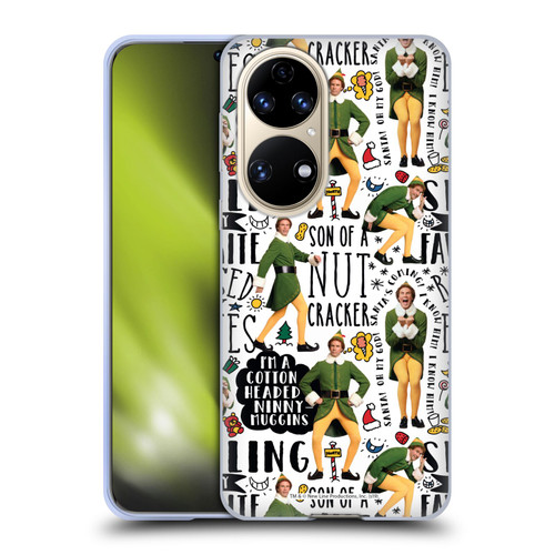 Elf Movie Graphics 2 Buddy Pattern Soft Gel Case for Huawei P50