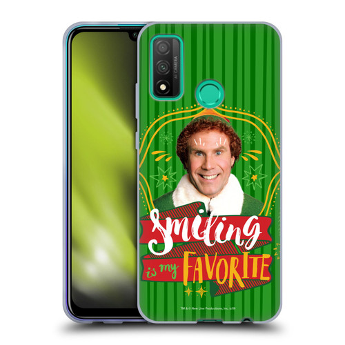 Elf Movie Graphics 2 Smiling Is My favorite Soft Gel Case for Huawei P Smart (2020)