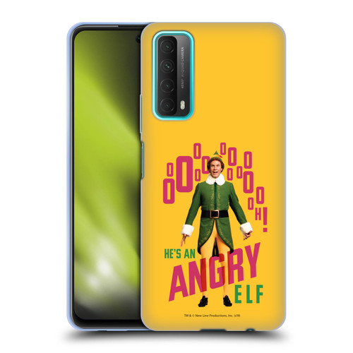 Elf Movie Graphics 2 Angry Elf Soft Gel Case for Huawei P Smart (2021)