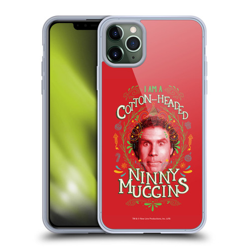 Elf Movie Graphics 2 Ninny Muggins Soft Gel Case for Apple iPhone 11 Pro Max