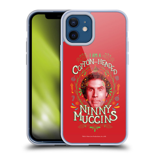 Elf Movie Graphics 2 Ninny Muggins Soft Gel Case for Apple iPhone 12 / iPhone 12 Pro