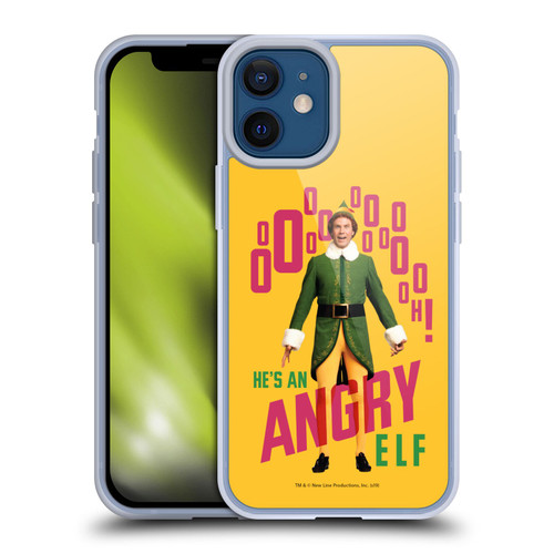 Elf Movie Graphics 2 Angry Elf Soft Gel Case for Apple iPhone 12 Mini