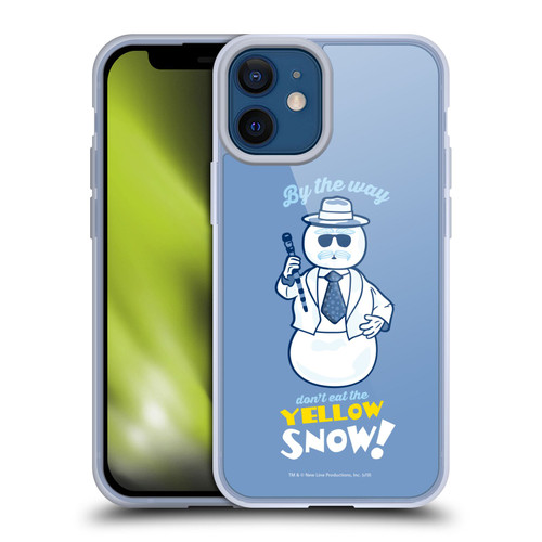 Elf Movie Graphics 2 Snowman Soft Gel Case for Apple iPhone 12 Mini