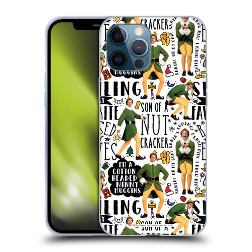 Elf Movie Graphics 2 Buddy Pattern Soft Gel Case for Apple iPhone 12 Pro Max