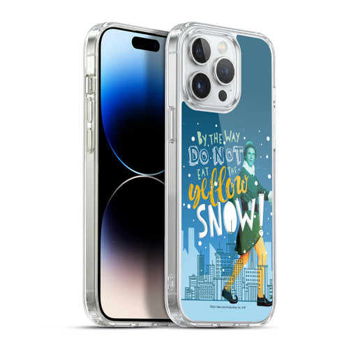 Elf Movie Graphics 2 Yellow Snow Soft Gel Case for Apple iPhone 13 Pro Max & MagSafe