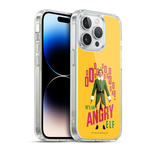 Elf Movie Graphics 2 Angry Elf Soft Gel Case for Apple iPhone 13 Pro & MagSafe