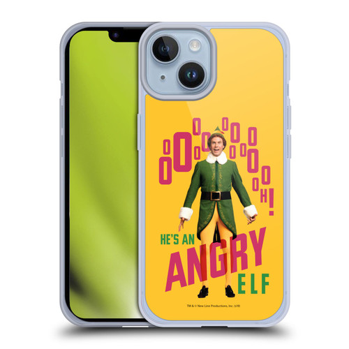 Elf Movie Graphics 2 Angry Elf Soft Gel Case for Apple iPhone 14