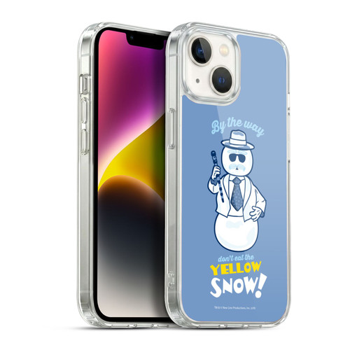 Elf Movie Graphics 2 Snowman Soft Gel Case for Apple iPhone 14