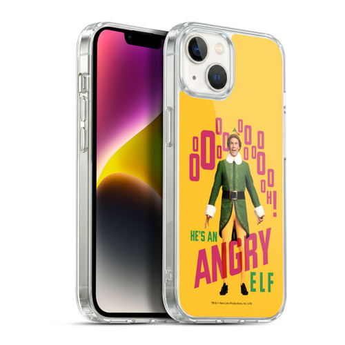 Elf Movie Graphics 2 Angry Elf Soft Gel Case for Apple iPhone 14 Plus & MagSafe