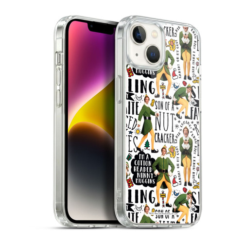 Elf Movie Graphics 2 Buddy Pattern Soft Gel Case for Apple iPhone 14 Plus & MagSafe