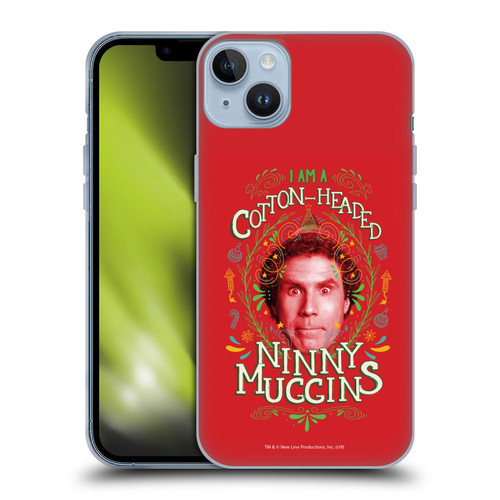 Elf Movie Graphics 2 Ninny Muggins Soft Gel Case for Apple iPhone 14 Plus