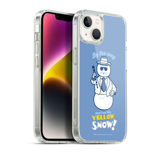 Elf Movie Graphics 2 Snowman Soft Gel Case for Apple iPhone 14 Plus & MagSafe