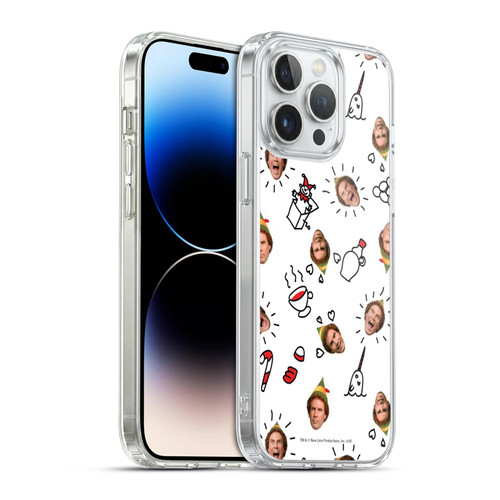 Elf Movie Graphics 2 Buddy Face Pattern Soft Gel Case for Apple iPhone 14 Pro Max & MagSafe
