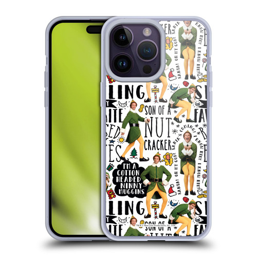 Elf Movie Graphics 2 Buddy Pattern Soft Gel Case for Apple iPhone 14 Pro Max