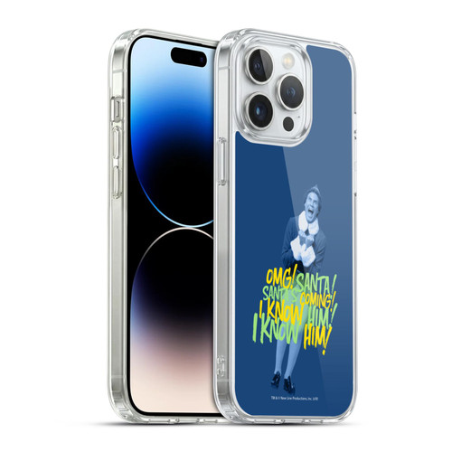Elf Movie Graphics 2 Santa I Know Him Soft Gel Case for Apple iPhone 14 Pro Max & MagSafe