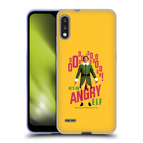 Elf Movie Graphics 2 Angry Elf Soft Gel Case for LG K22