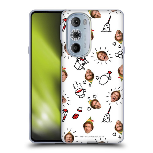 Elf Movie Graphics 2 Buddy Face Pattern Soft Gel Case for Motorola Edge X30