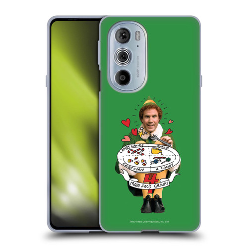 Elf Movie Graphics 2 Buddy Food Groups Soft Gel Case for Motorola Edge X30