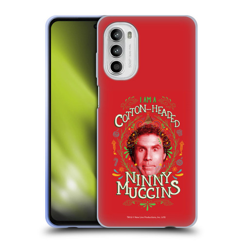 Elf Movie Graphics 2 Ninny Muggins Soft Gel Case for Motorola Moto G52