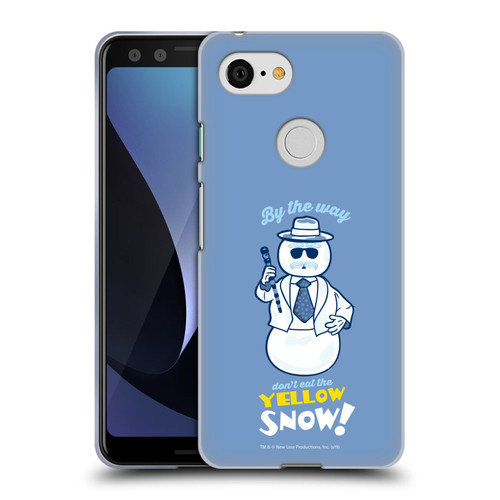 Elf Movie Graphics 2 Snowman Soft Gel Case for Google Pixel 3