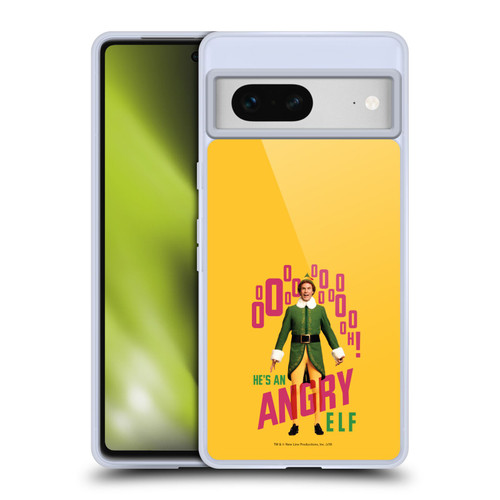 Elf Movie Graphics 2 Angry Elf Soft Gel Case for Google Pixel 7
