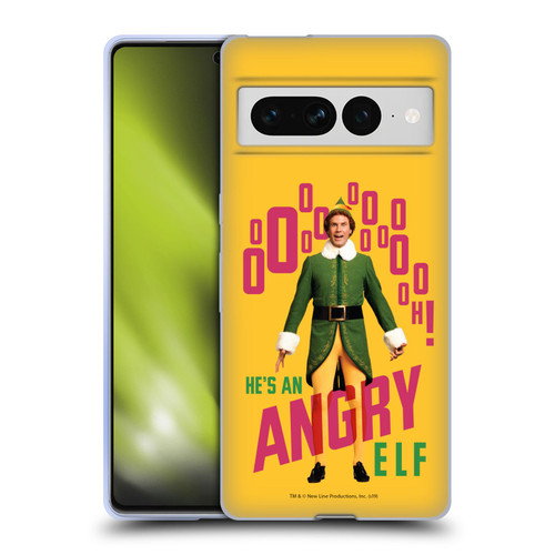 Elf Movie Graphics 2 Angry Elf Soft Gel Case for Google Pixel 7 Pro