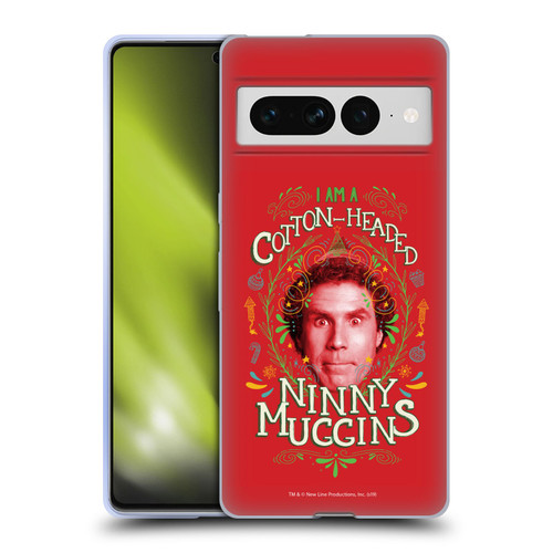 Elf Movie Graphics 2 Ninny Muggins Soft Gel Case for Google Pixel 7 Pro