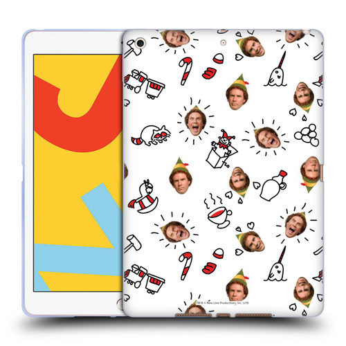 Elf Movie Graphics 2 Buddy Face Pattern Soft Gel Case for Apple iPad 10.2 2019/2020/2021