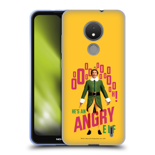 Elf Movie Graphics 2 Angry Elf Soft Gel Case for Nokia C21