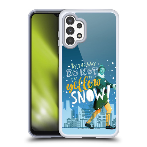 Elf Movie Graphics 2 Yellow Snow Soft Gel Case for Samsung Galaxy A13 (2022)