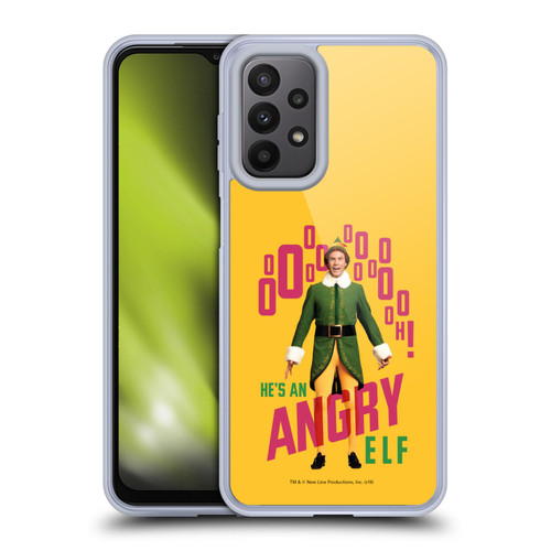 Elf Movie Graphics 2 Angry Elf Soft Gel Case for Samsung Galaxy A23 / 5G (2022)