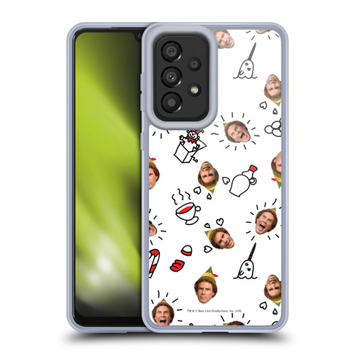 Elf Movie Graphics 2 Buddy Face Pattern Soft Gel Case for Samsung Galaxy A33 5G (2022)