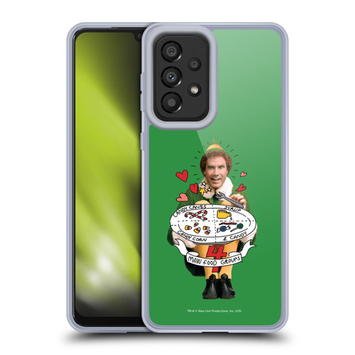 Elf Movie Graphics 2 Buddy Food Groups Soft Gel Case for Samsung Galaxy A33 5G (2022)