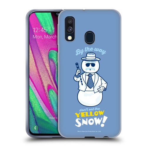 Elf Movie Graphics 2 Snowman Soft Gel Case for Samsung Galaxy A40 (2019)