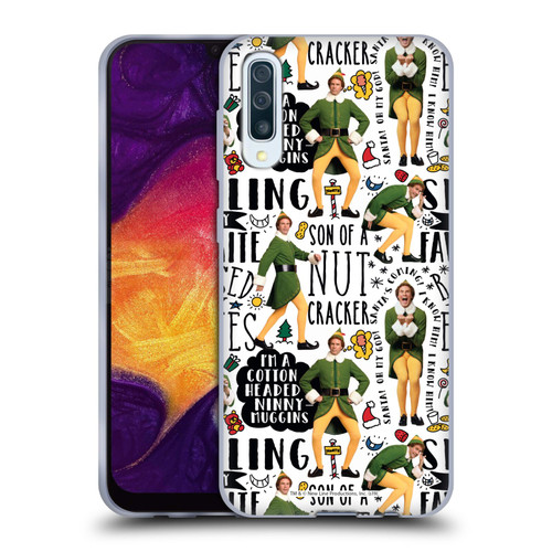 Elf Movie Graphics 2 Buddy Pattern Soft Gel Case for Samsung Galaxy A50/A30s (2019)