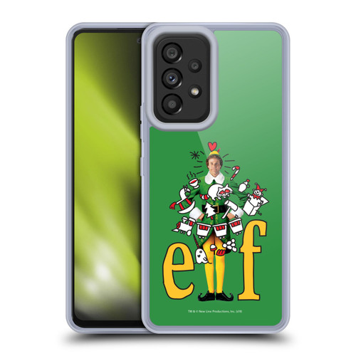 Elf Movie Graphics 2 Doodles Soft Gel Case for Samsung Galaxy A53 5G (2022)
