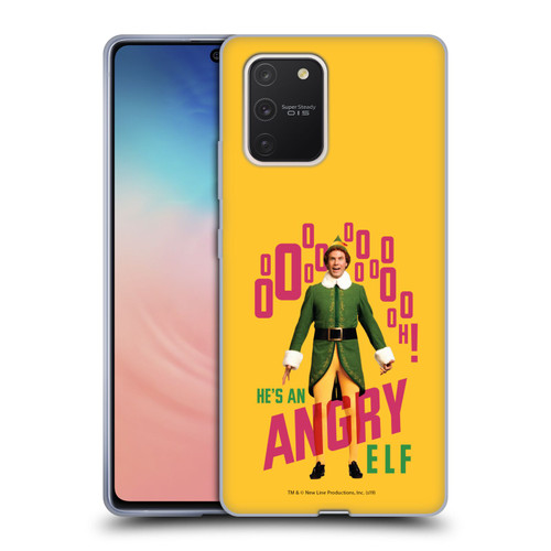 Elf Movie Graphics 2 Angry Elf Soft Gel Case for Samsung Galaxy S10 Lite