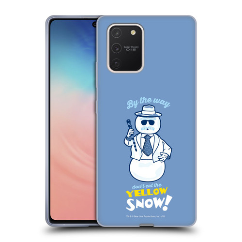 Elf Movie Graphics 2 Snowman Soft Gel Case for Samsung Galaxy S10 Lite