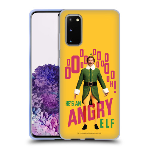 Elf Movie Graphics 2 Angry Elf Soft Gel Case for Samsung Galaxy S20 / S20 5G
