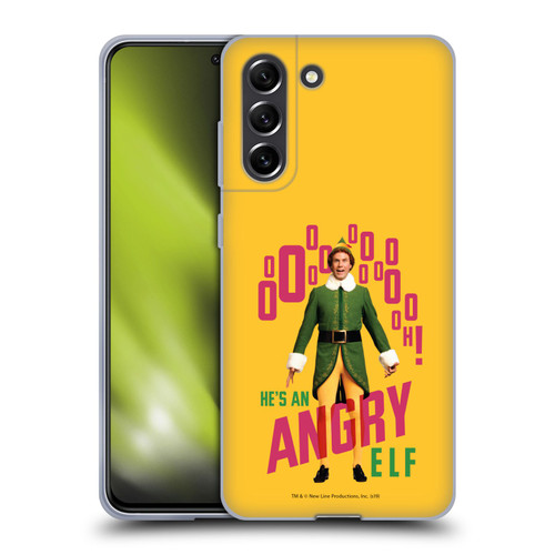 Elf Movie Graphics 2 Angry Elf Soft Gel Case for Samsung Galaxy S21 FE 5G