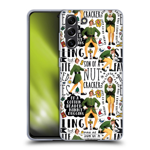 Elf Movie Graphics 2 Buddy Pattern Soft Gel Case for Samsung Galaxy S21 FE 5G