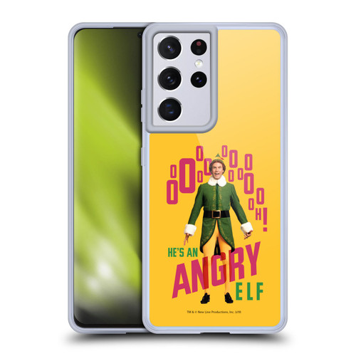 Elf Movie Graphics 2 Angry Elf Soft Gel Case for Samsung Galaxy S21 Ultra 5G